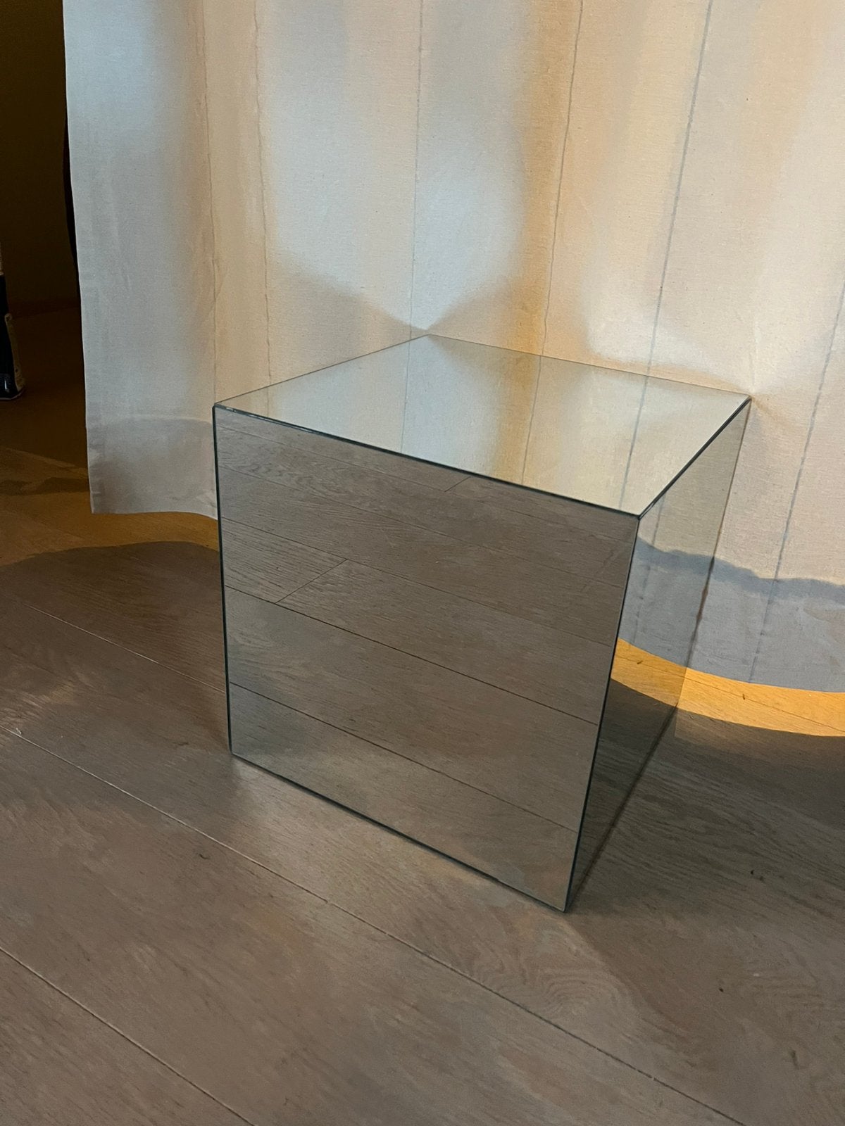spiegeltafeltje, Huis en Inrichting, Ophalen, Minder dan 55 cm, Vierkant, Nieuw
