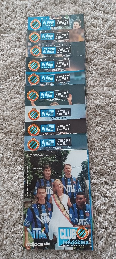 PROGRAMMABOEKJES CLUB BRUGGE, Ophalen of Verzenden, Zo goed als nieuw, Boek of Tijdschrift