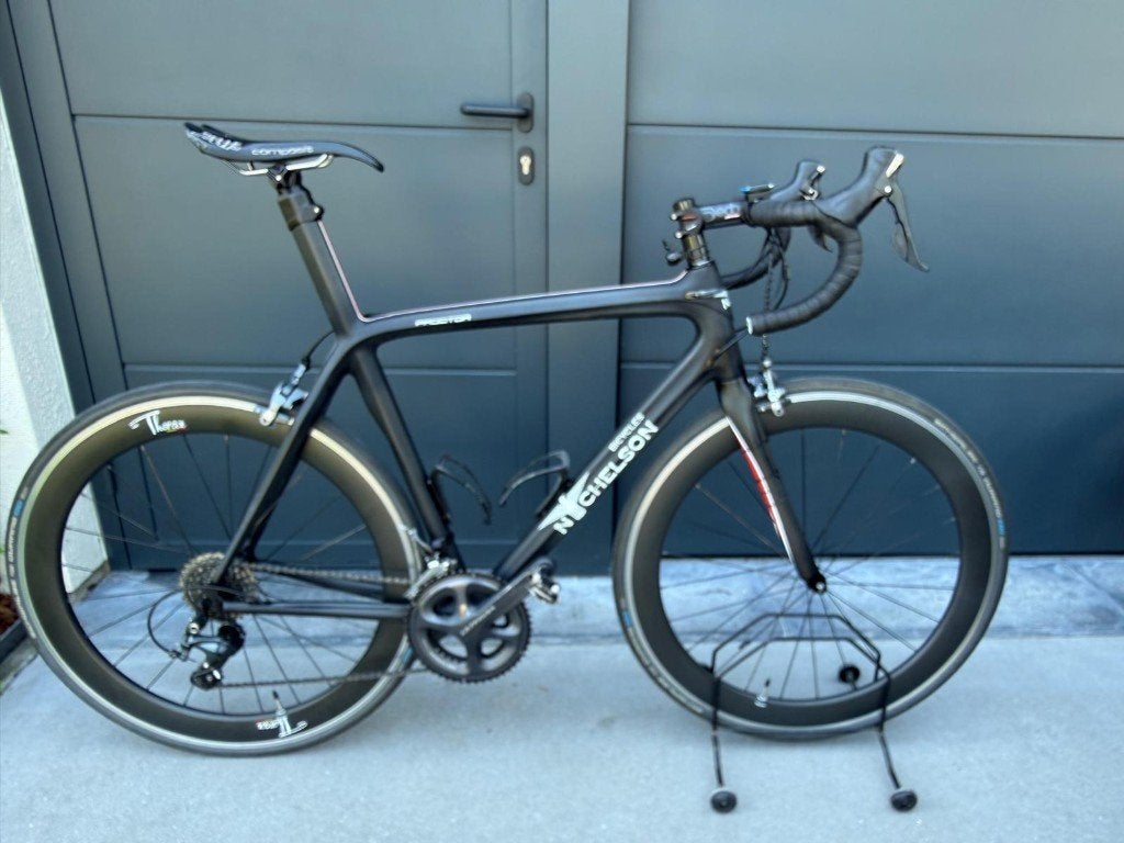 Twee racefietsen carbon "Nichelson", Fietsen en Brommers, Gebruikt, Carbon, 10 tot 15 versnellingen, Ophalen