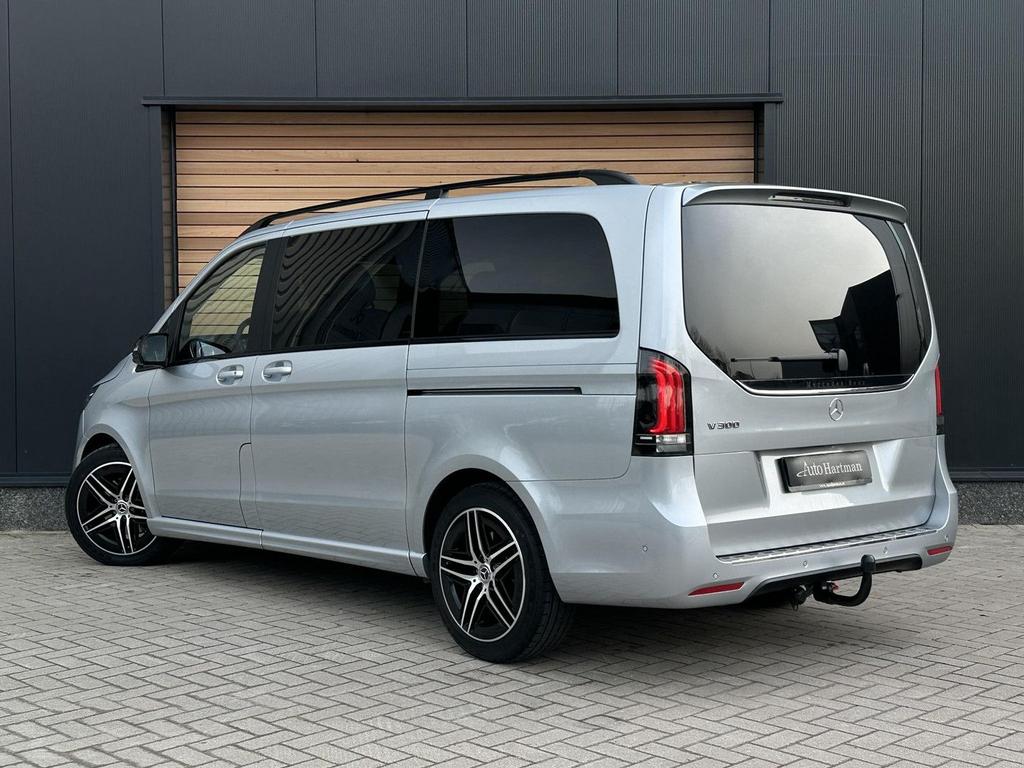Mercedes-Benz V 300 L2 Avantgarde AMG 6PERSOONS|ELEK.DEUREN|, Auto's, Automaat, Zwart, Bedrijf, Start-stop-systeem