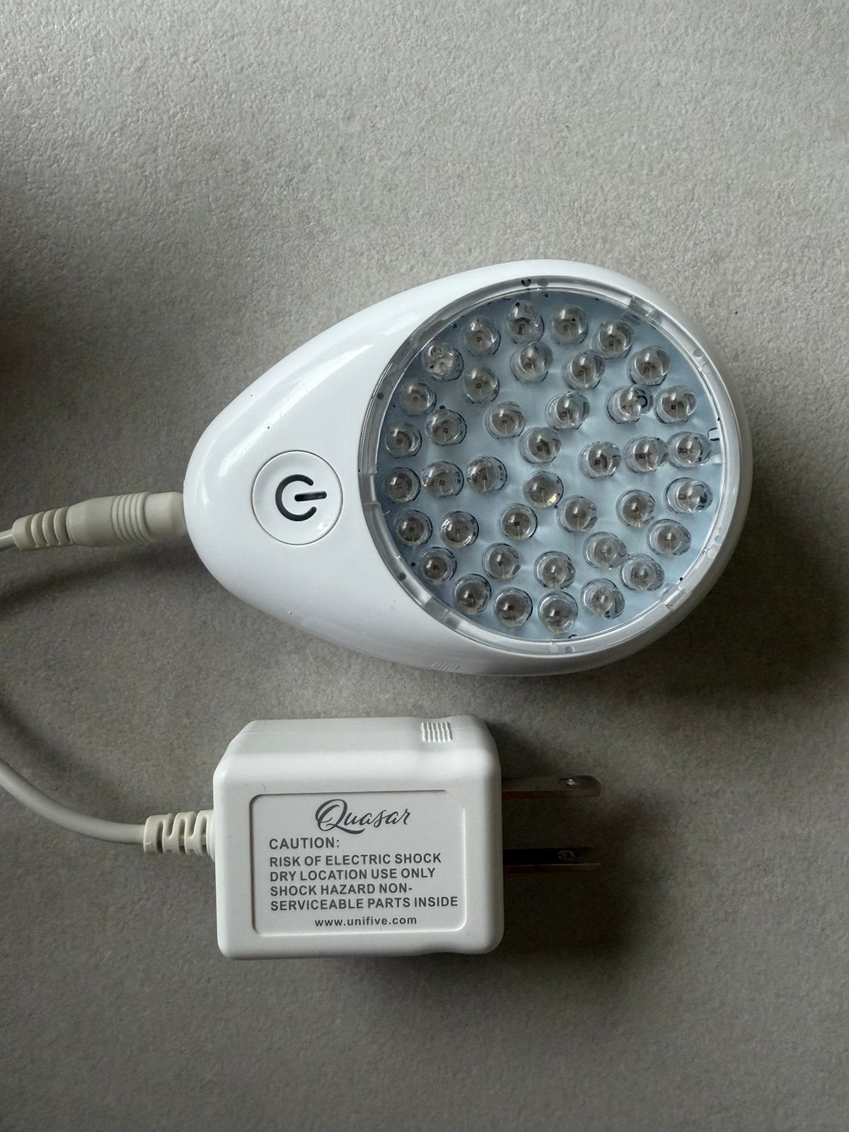 Quasar LED Lichttherapie voor het gezicht (Rood Blauw licht), Ophalen of Verzenden, Zo goed als nieuw