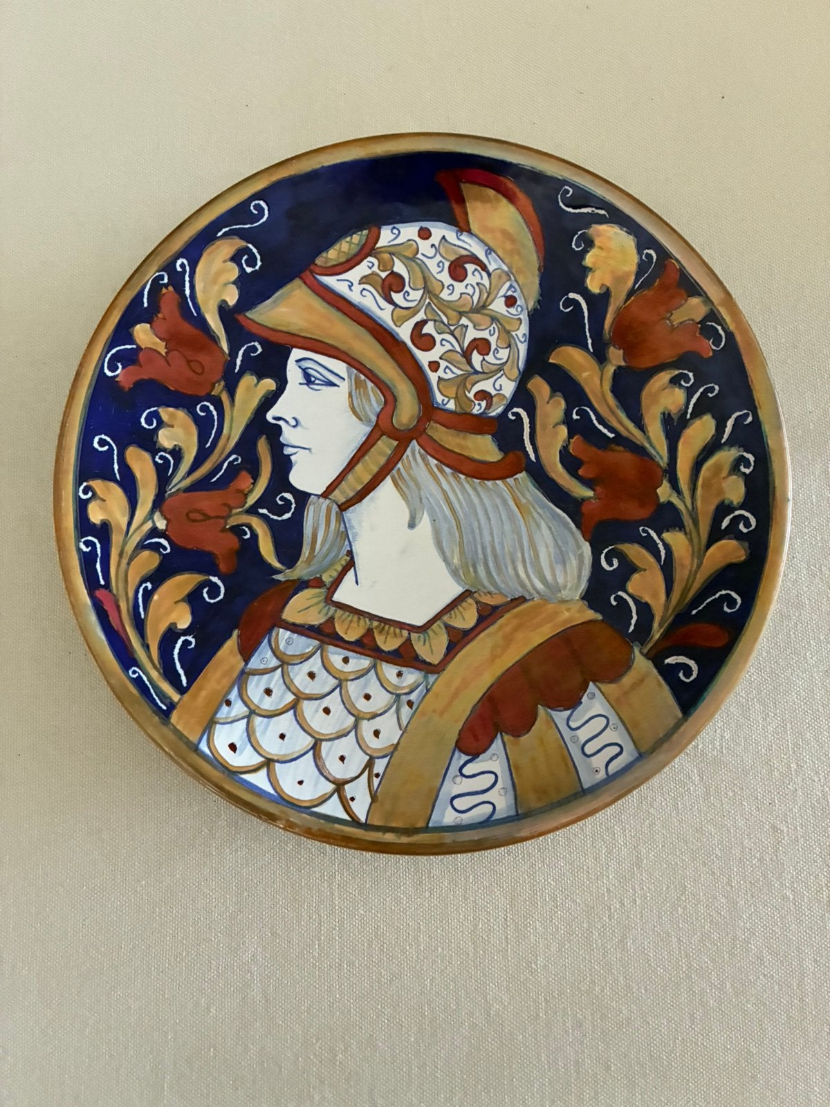 Keramiek bord, Antiek en Kunst, Ophalen of Verzenden