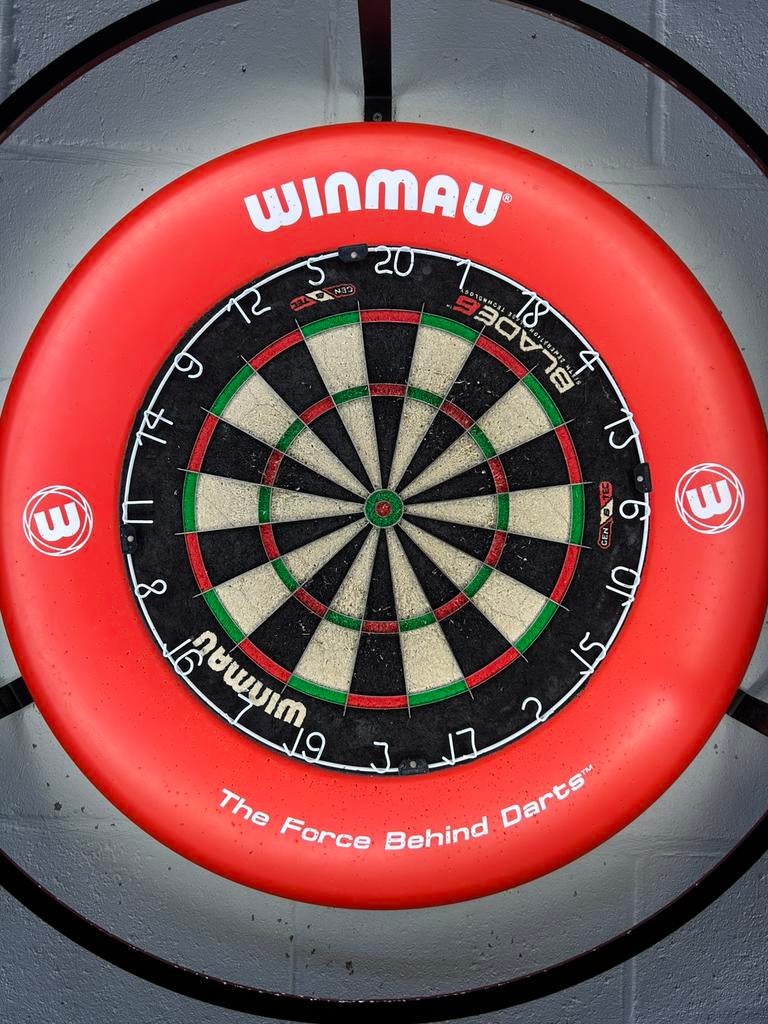 Gebruikt winmau Dartbord, Sport en Fitness, Darts, Ophalen, Gebruikt, Dartbord