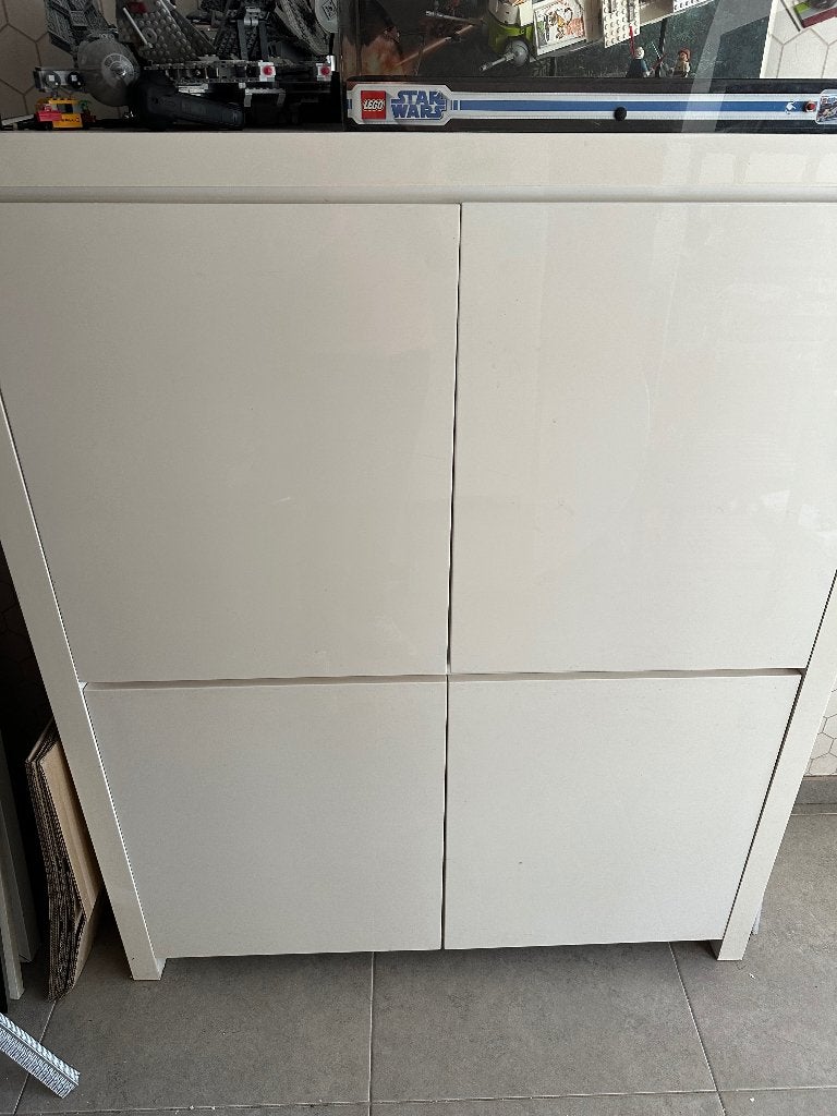 Kast met legplanken, Ophalen, Gebruikt