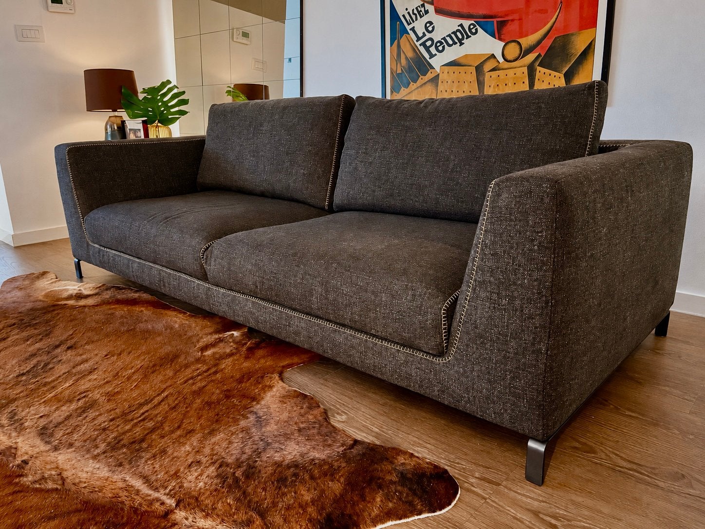 B&B Italia Ray – 4-zitsbank, Huis en Inrichting, Ophalen, Gebruikt, 75 tot 100 cm, 200 tot 250 cm