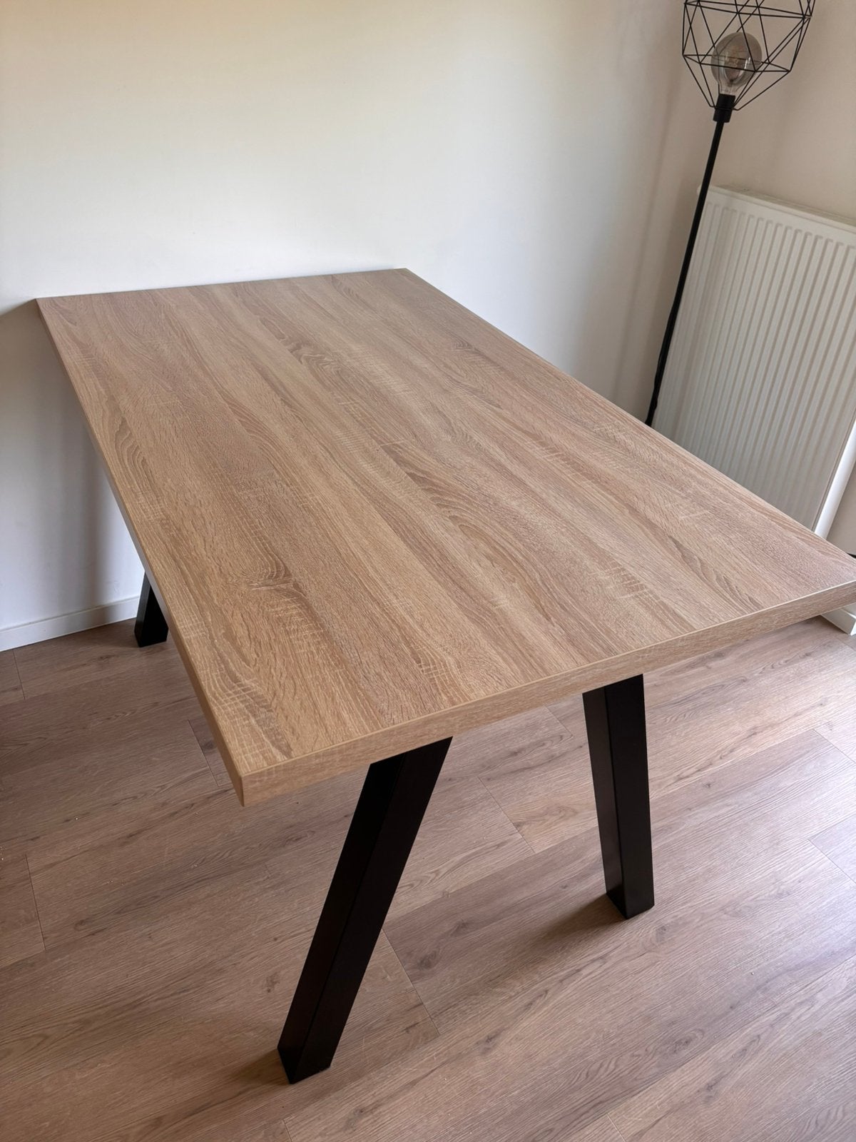 Hoge eettafel, Huis en Inrichting, Tafels | Eettafels, Ophalen, Zo goed als nieuw