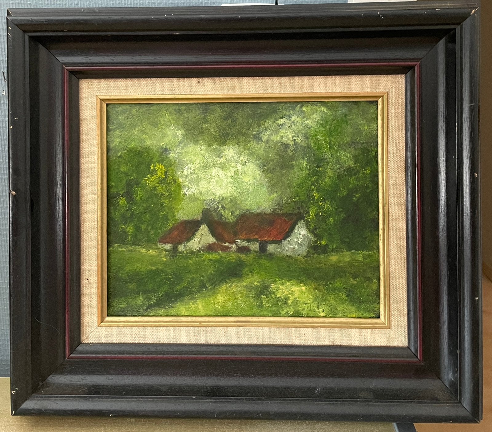 Schilderijen met kader, Ophalen