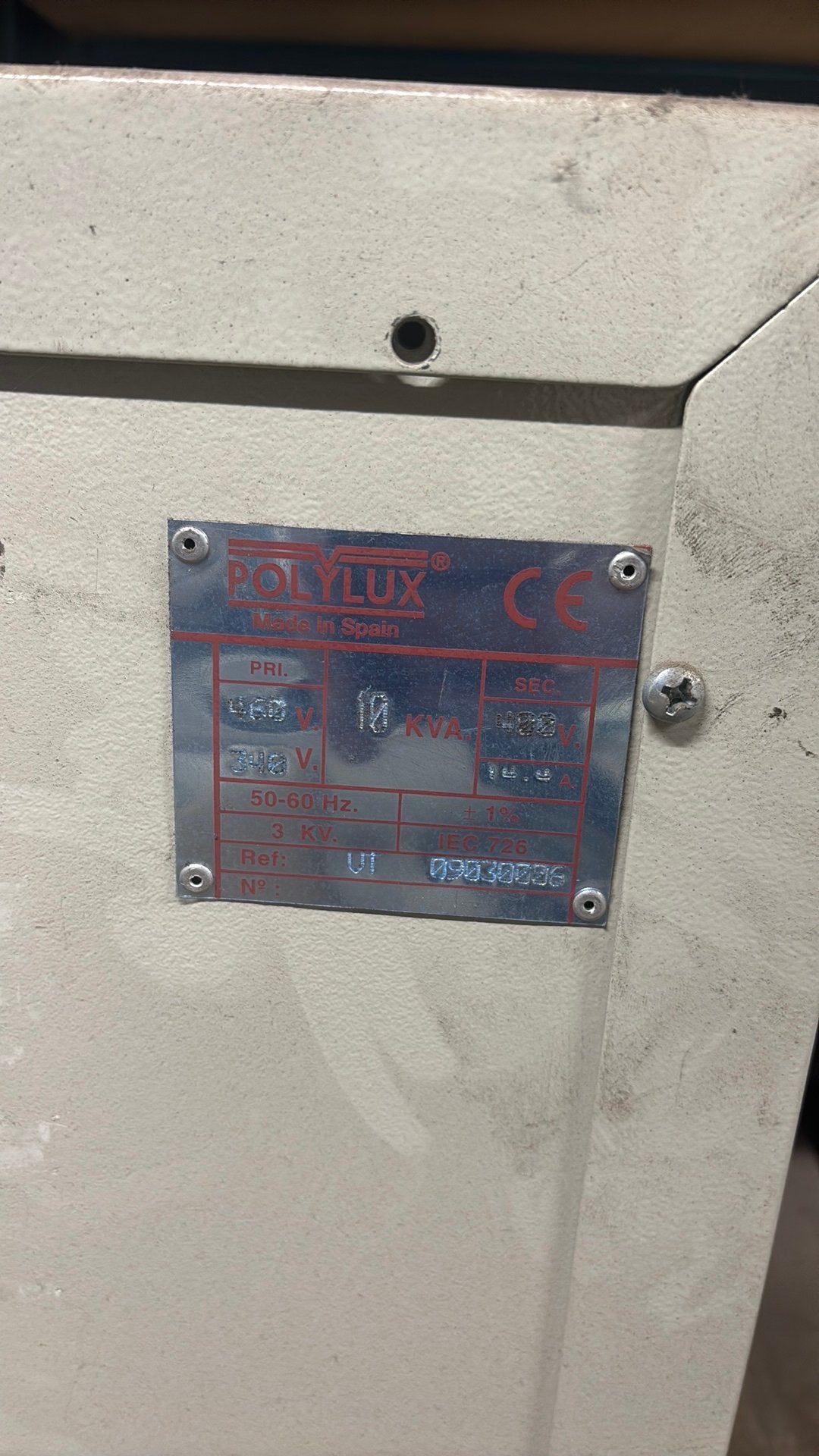 2x Industriële transformator - nooit gebruikt, Doe-het-zelf en Bouw, Ophalen, Nieuw