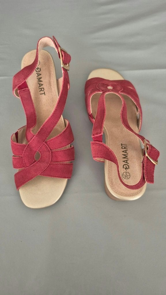 sandales, Nieuw, Damart, Rood, Sandalen of Muiltjes
