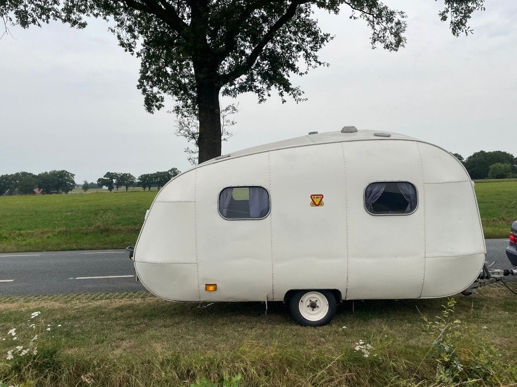 SMV 10 oldtimer caravan 1965, Overige merken, Omvormbare zithoek, Douche, Tot en met 4