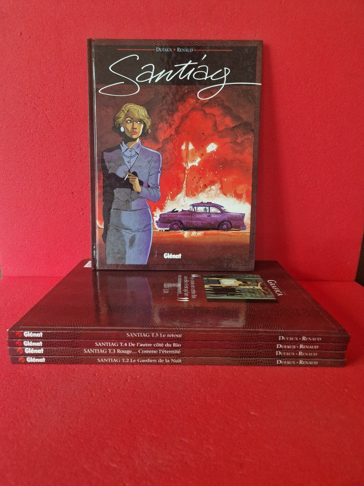 lot de 5 bd santiag 1 à 5 (intégrale de la série), Enlèvement ou Envoi