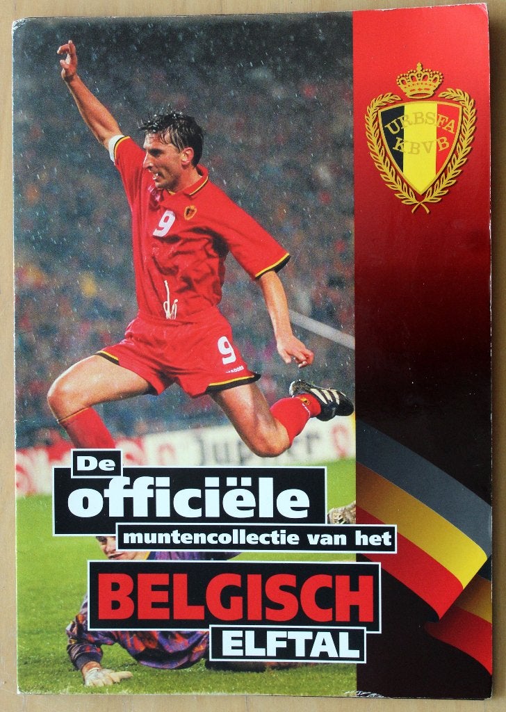 De Officiële Muntencollectie van het Belgisch elftal, Verzamelen, Ophalen of Verzenden, Gebruikt, Boek of Tijdschrift