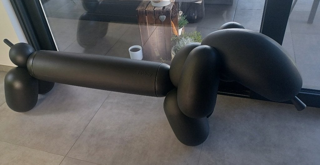 Banc Fatboy chien noir, Enlèvement, Comme neuf