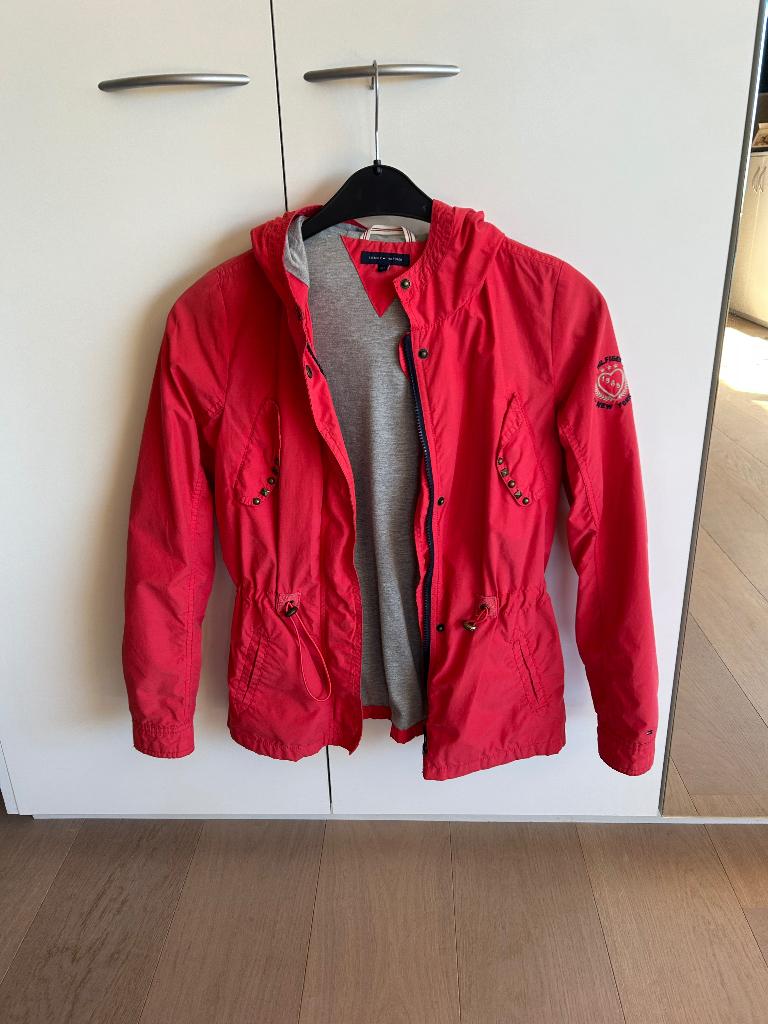 Jas Tommy Hilfiger, Kinderen en Baby's, Kinderkleding | Maat 164, Ophalen, Meisje, Jas, Tommy Hilfiger