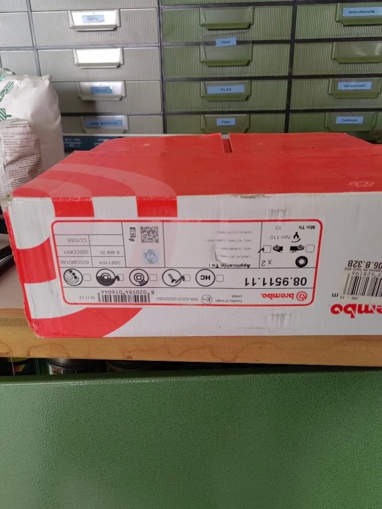Disques de frein Brembo 08.9511.11, Autos : Pièces & Accessoires, Enlèvement, Neuf, Saab