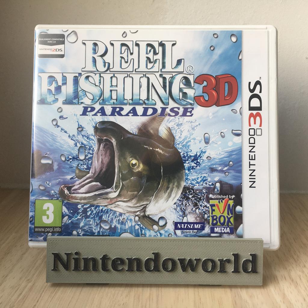 Le paradis de la pêche au moulinet 3D (3DS), Consoles de jeu & Jeux vidéo, Jeux | Nintendo 2DS & 3DS, Comme neuf, Enlèvement ou Envoi