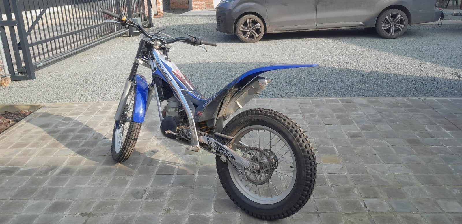 Trial GasGas txt 250, Ophalen