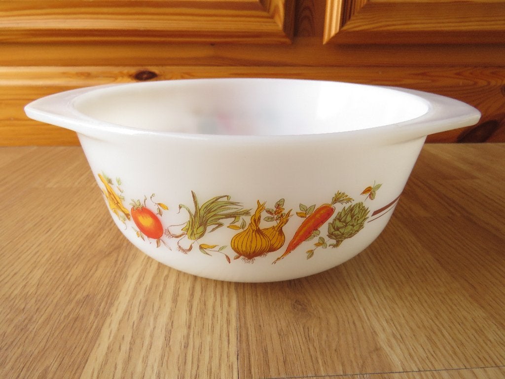 vintage arcopal plat pour le four motifs légumes du potager, Maison & Meubles, Cuisine | Vaisselle, Enlèvement ou Envoi, Vintage