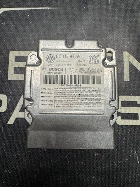 Volkswagen Polo 6R 6C Seat Ibiza 6J Airbagmodule 6C0959655J, Seat, -, Utilisé, -