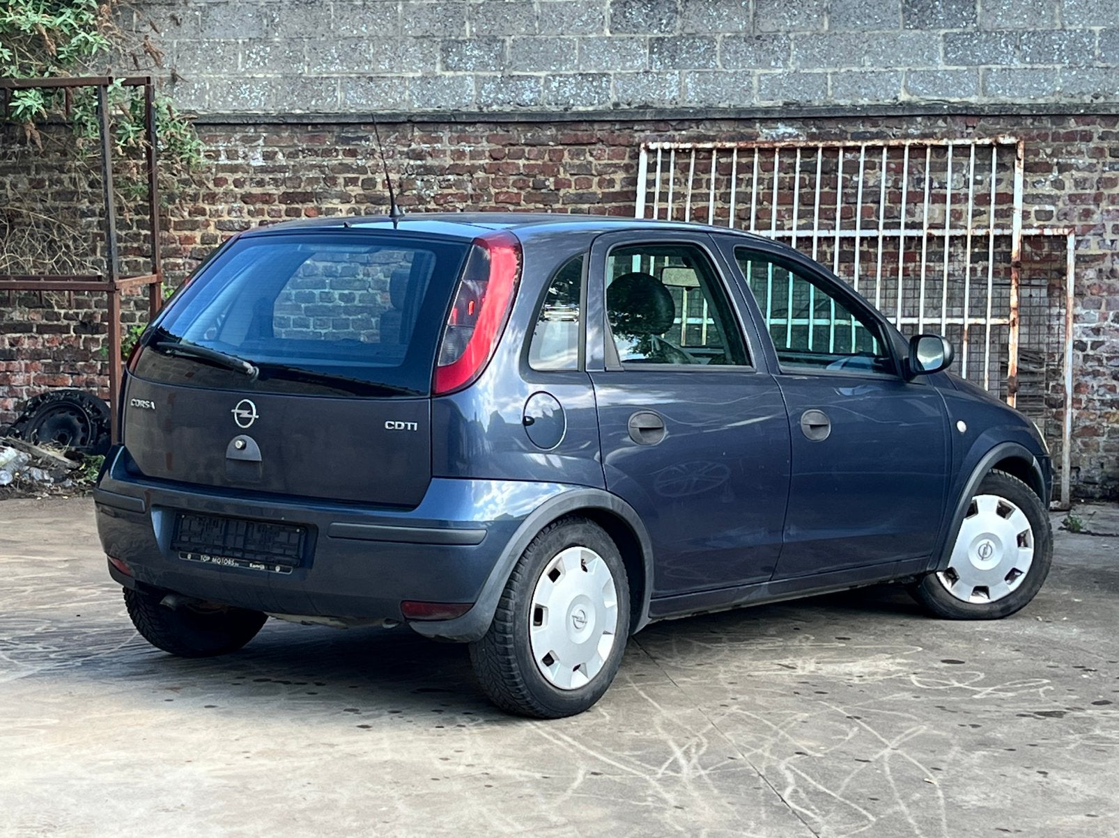 OPEL CORSA / 1.2CDTI / AC  / 142.000km, Auto's, Opel, Zwart, Blauw, Leder, Bedrijf