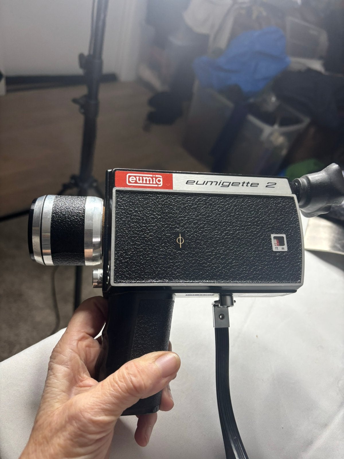 Caméra Super 8 vintage Eumig Eumigette 2 – non testée, Ophalen of Verzenden