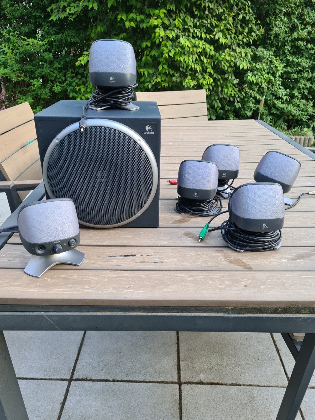 Logitech x 620 6.1 PC speaker system, Ophalen, Zo goed als nieuw, Overige typen, Logitech