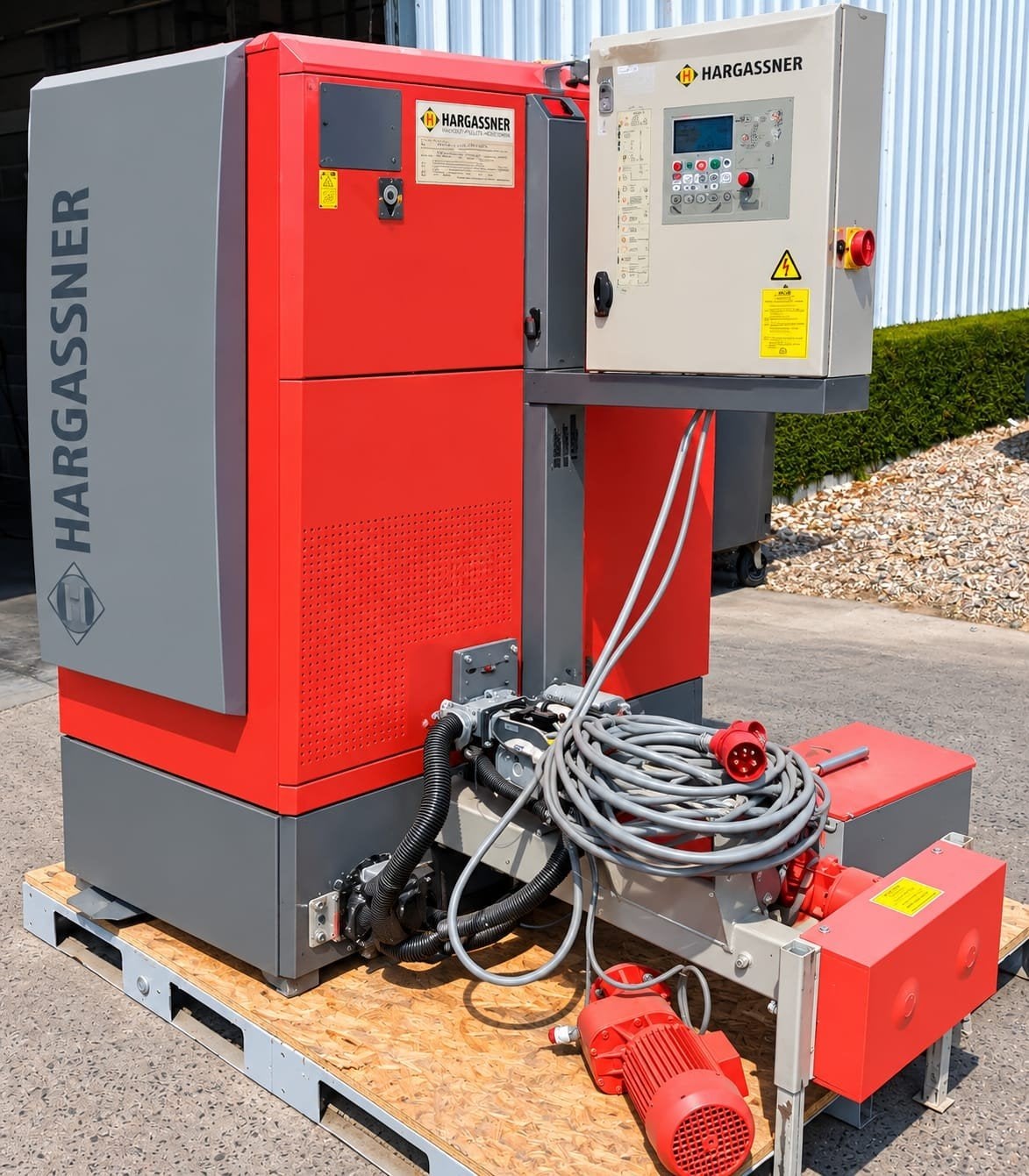 NIEUWE HARGASSNER WTH 110 BIOMASSAKETEL, Enlèvement, Neuf