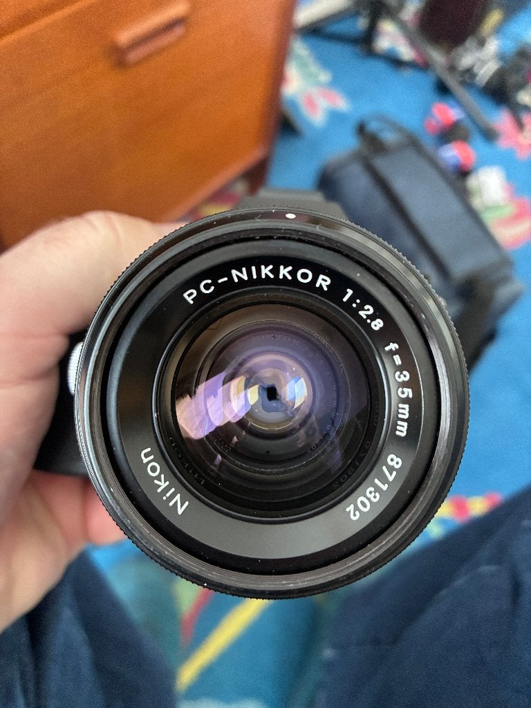 Nikkor Nikon 35mm PC objectif f2.8, TV, Hi-fi & Vidéo, Enlèvement ou Envoi, Comme neuf, Nikon