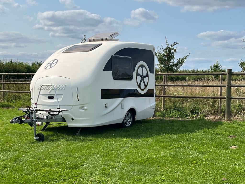 Wingamm Rookie 3.5 caravan, 2+4pers, 750kg = Elec vtg ok!, Particulier, 500 - 750 kg, Schokbreker, Tot en met 3