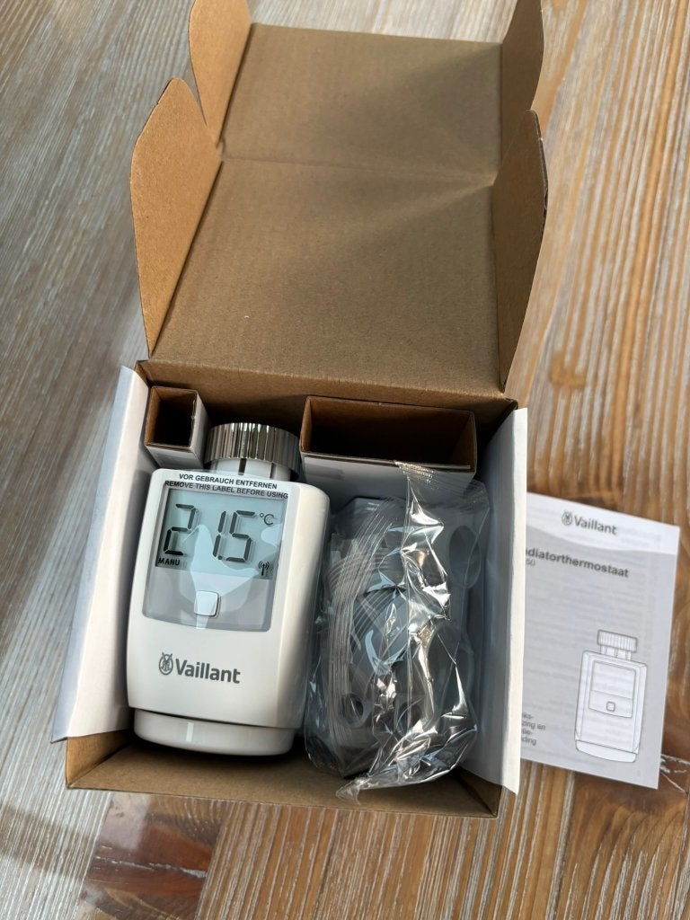 Vaillant Slimme Thermostatische radiatorkraan, Bricolage & Construction, Enlèvement ou Envoi, Thermostat intelligent, Neuf