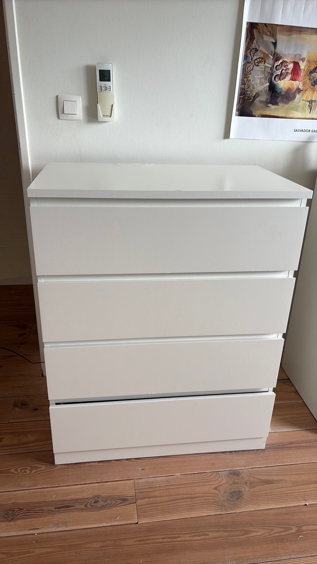 Malm ladekast te koop, Huis en Inrichting, Kasten | Ladekasten, Ophalen, Zo goed als nieuw