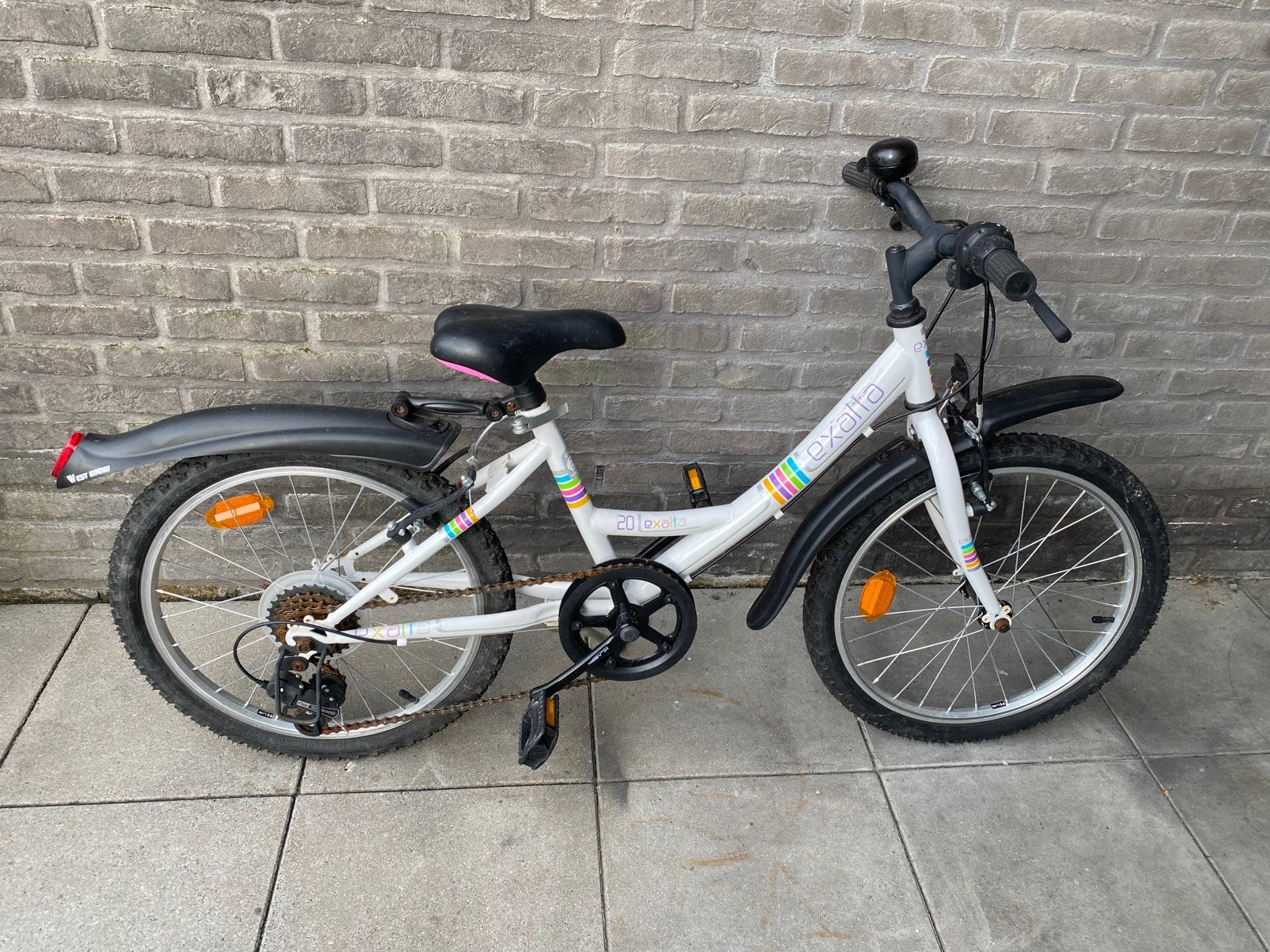 Meisjesfiets 20 inch met 6 versnellingen, Ophalen of Verzenden, Zo goed als nieuw, 20 inch, Versnellingen