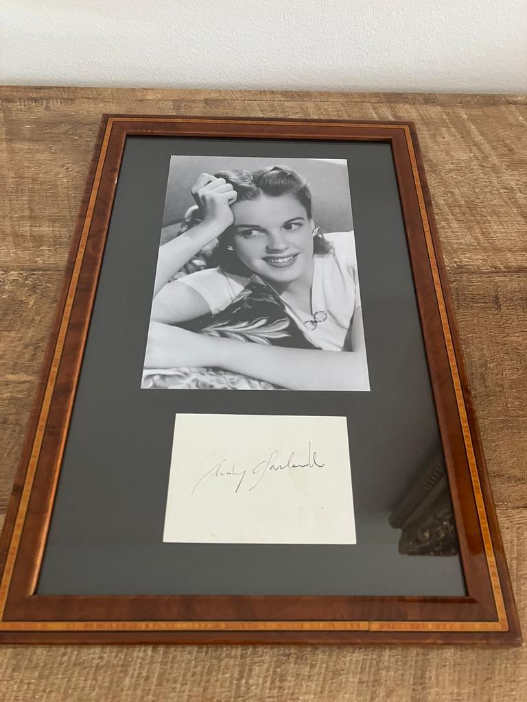 Handtekening Judy Garland, Ophalen of Verzenden, Zo goed als nieuw