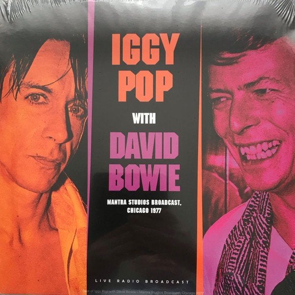 iggy pop with david bowie, Ophalen of Verzenden