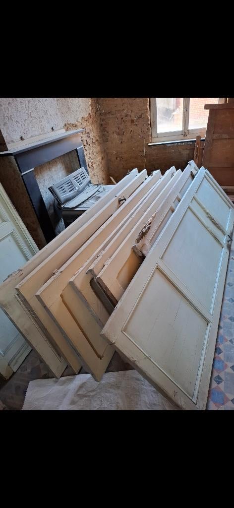 Oude binnendeuren, Enlèvement, Utilisé, Bois, Porte intérieure