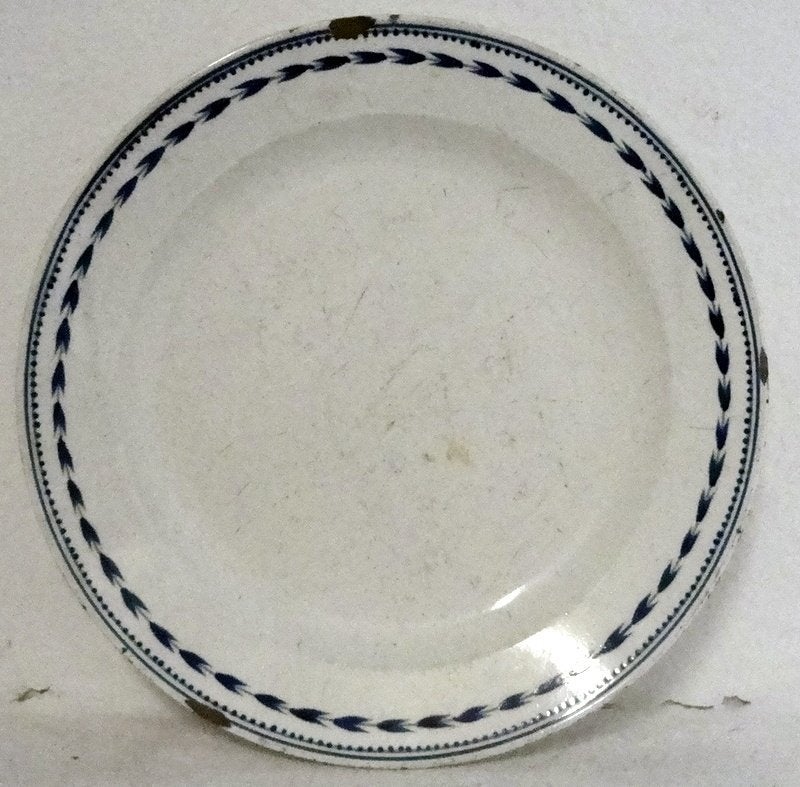 PLAT en FAIENCE, décor A L'EPI., Antiquités & Art, Enlèvement