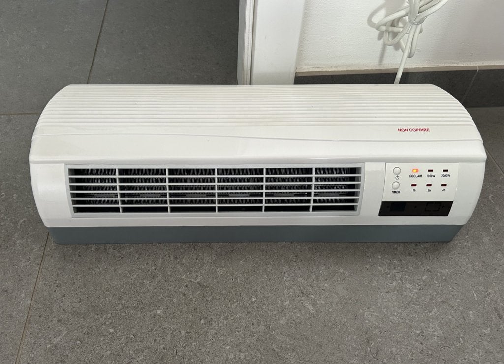 Chauffage 1000 et 2000 watts plus ventilation froide ***, Enlèvement, Neuf