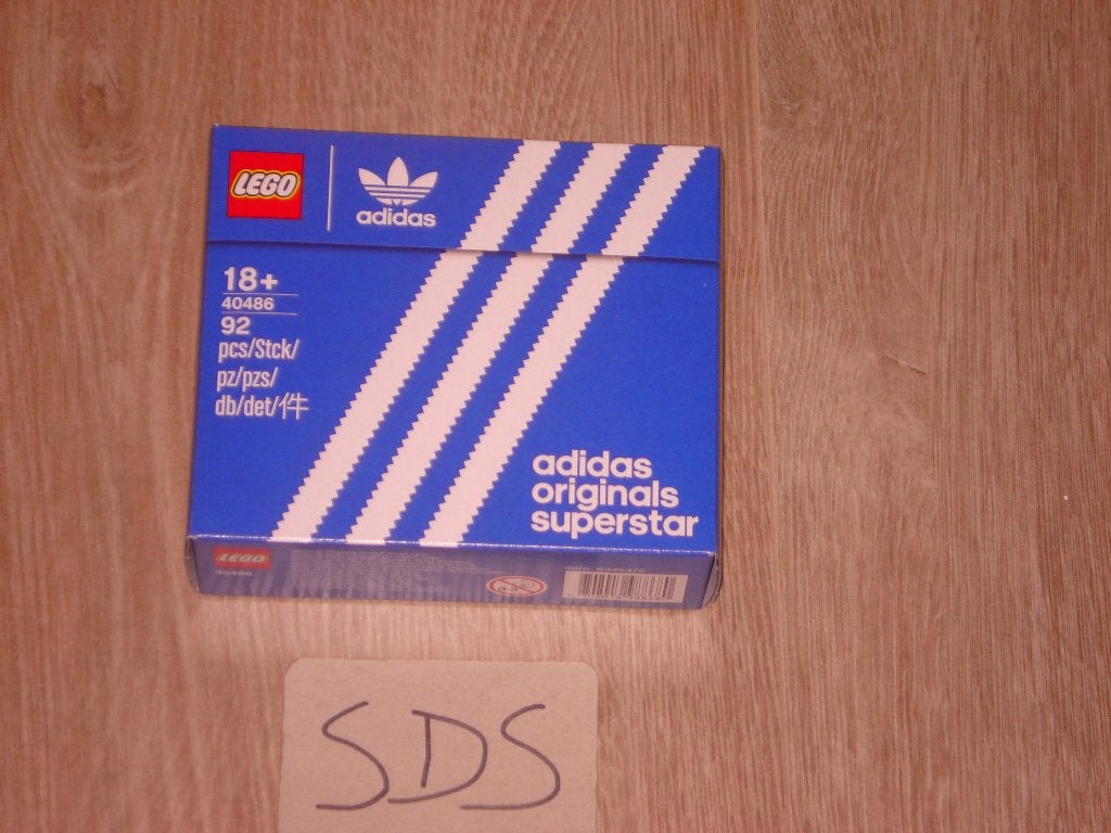 Lego 40486 Mini Adidas Originals Superstar (nieuw in doos), Overige thema's, Lego, Nieuw, Ophalen of Verzenden