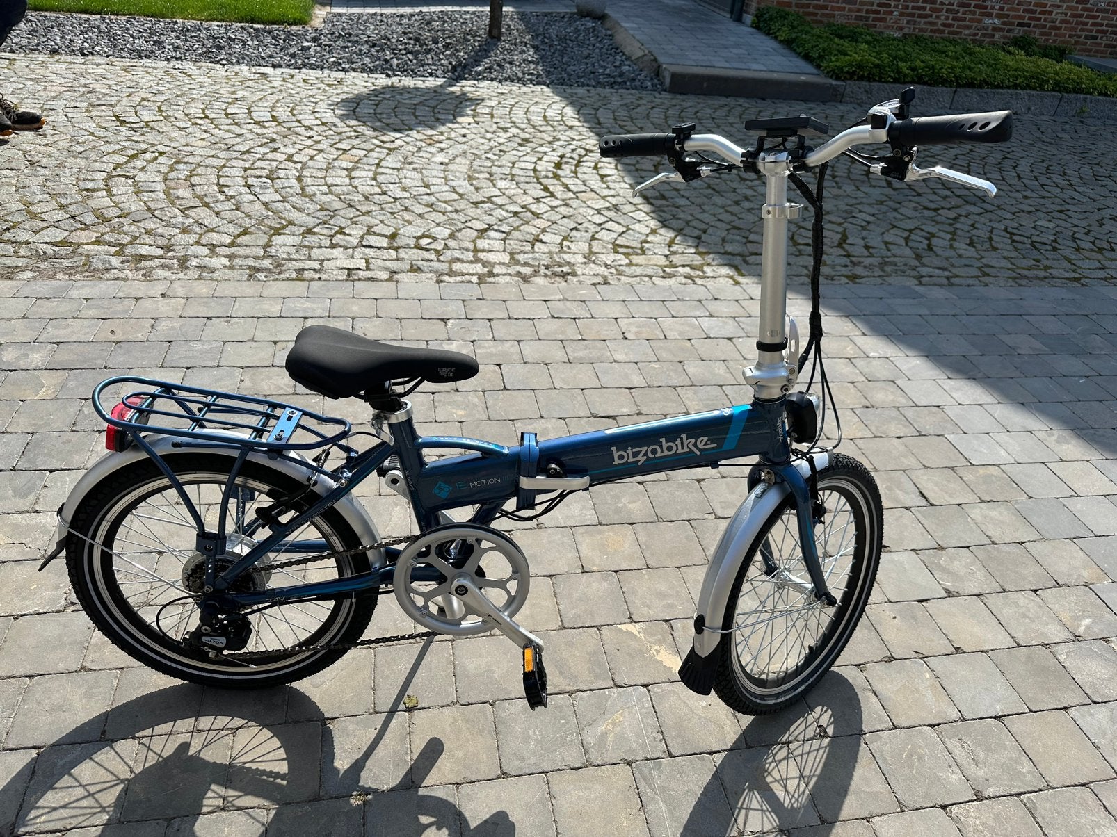 Elektrische plooifiets - splinternieuw - Bizobike, Ophalen of Verzenden, Zo goed als nieuw