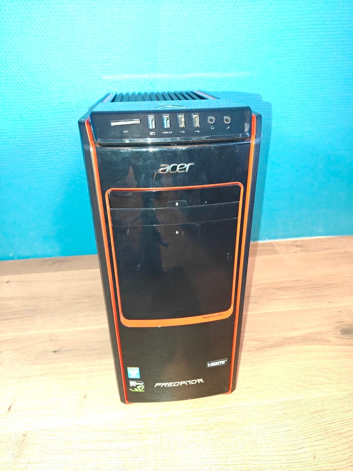 acer predator Pc + Aoc monitor + accessoires, Computers en Software, Ophalen