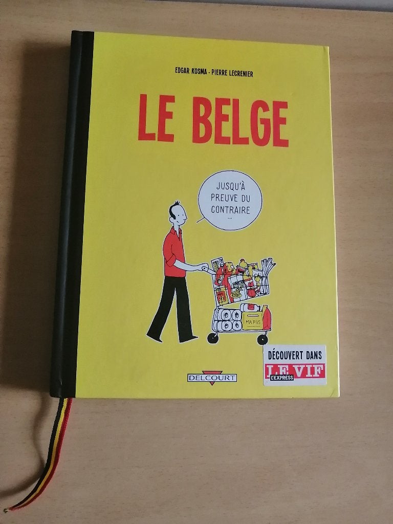 BD humour Le Belge de Kosma et Lecrenier, Enlèvement ou Envoi, Comme neuf