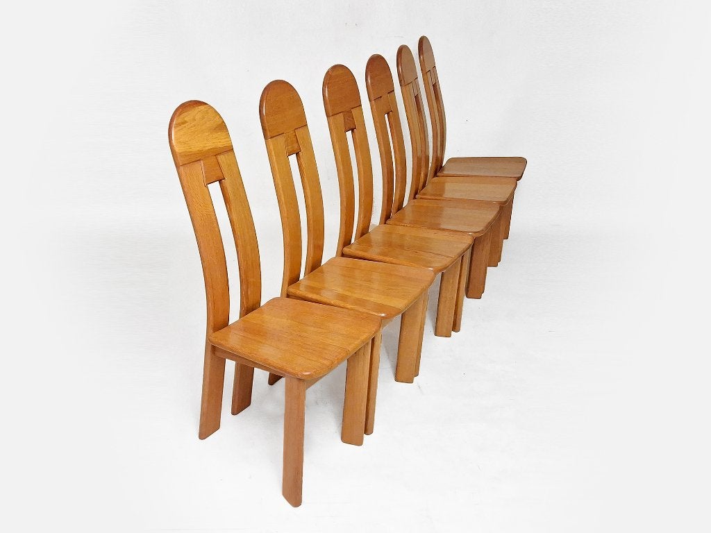 chaises De Puydt, Maison & Meubles, Chaises, Brun, Enlèvement, Vintage brutalist design, Bois