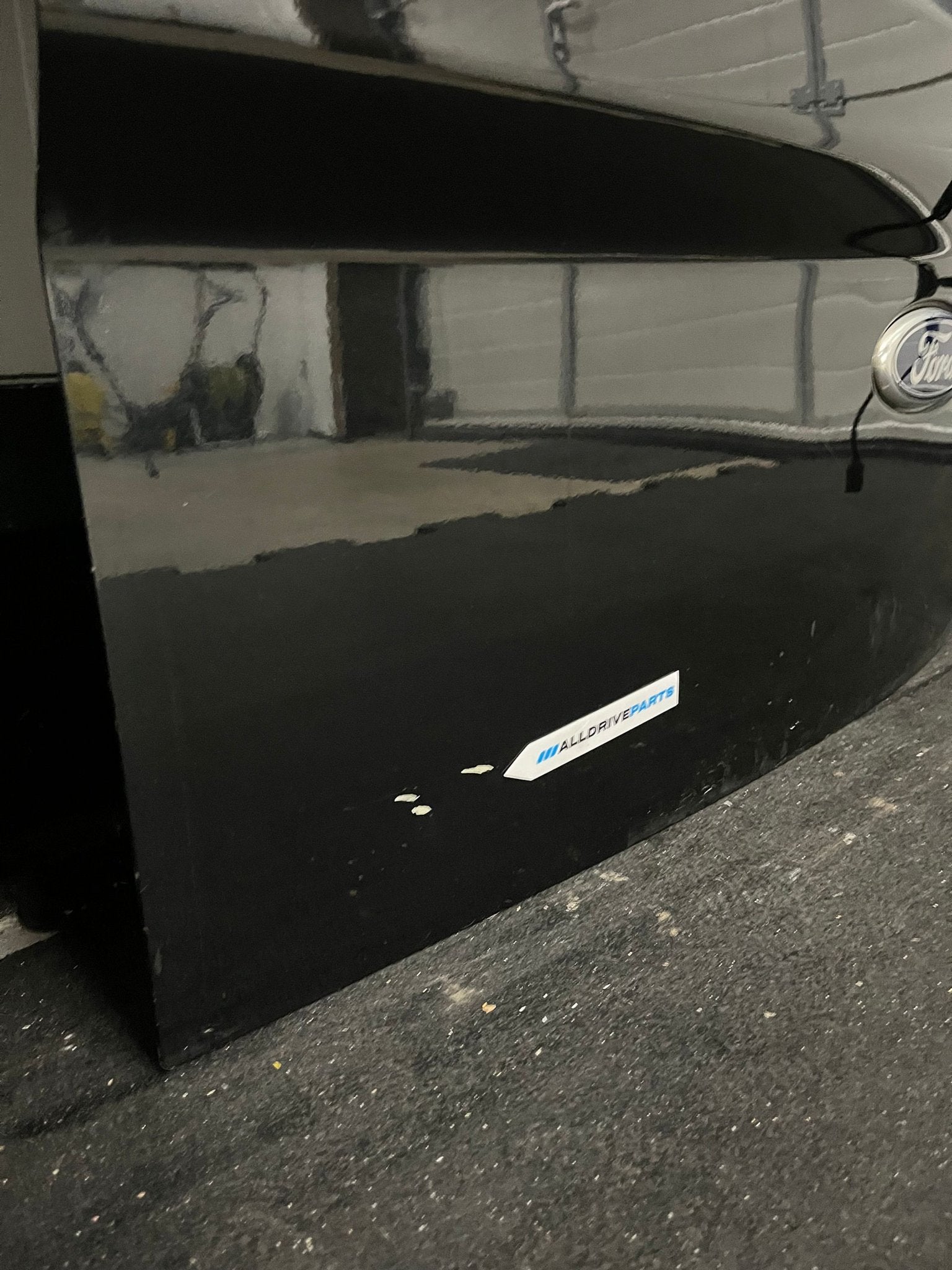 Ford Transit Connect Achterdeur rechts zwart ruit 2431232, -, Utilisé, Porte, -