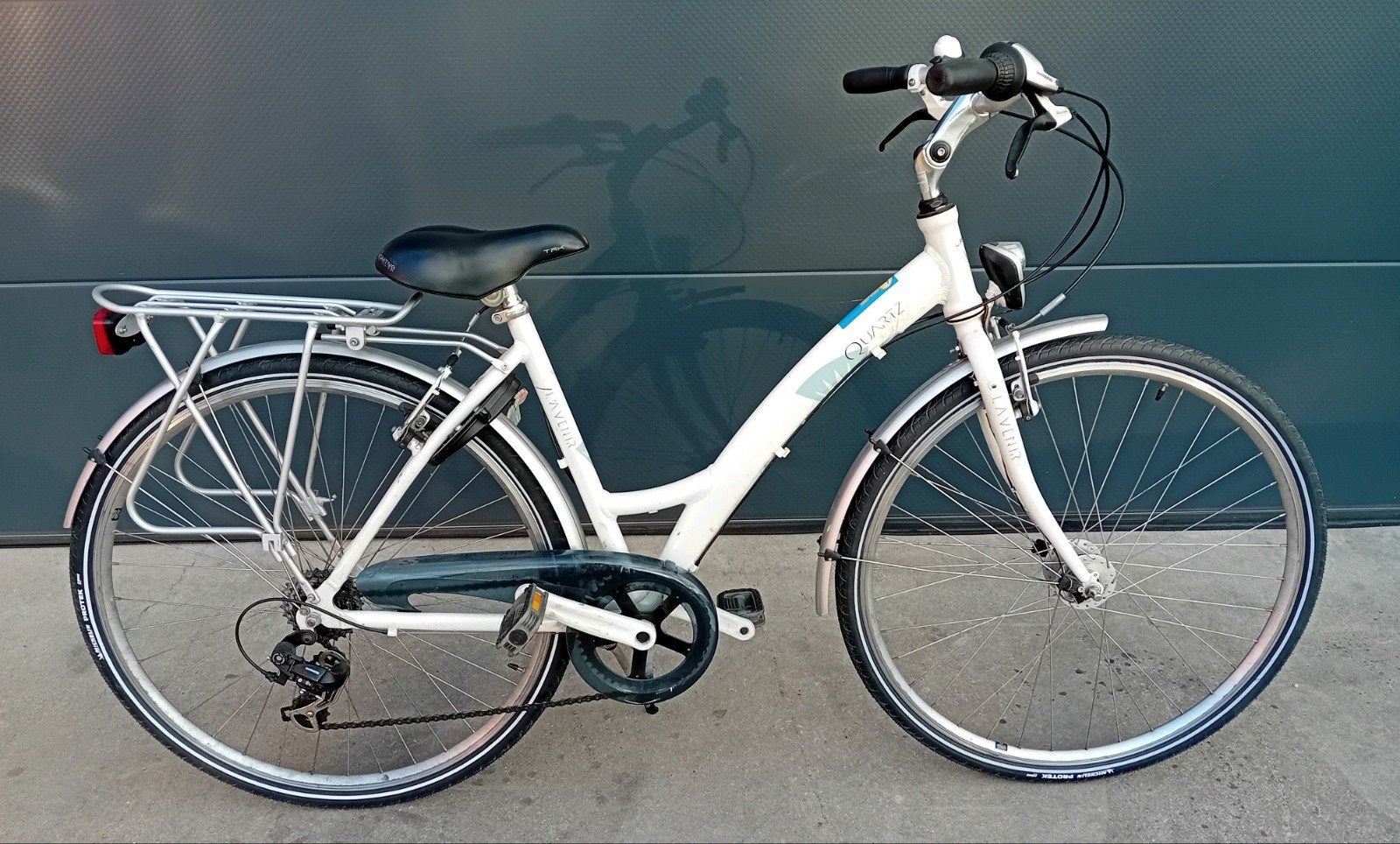 Meisjesfiets L'Avenir Quartz 6 speed maat48 NIEUWPRIJS 399€, Fietsen en Brommers, Gebruikt, Velgrem, (Extra) lage instap, 47 tot 50 cm