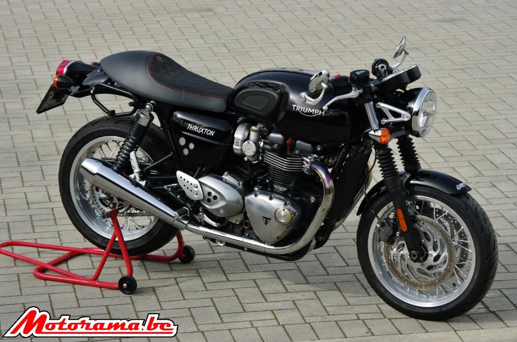 Triumph Thruxton 1200 - 2016 - 19000 km @Motorama, Motoren, Motoren | Triumph, Bedrijf, Naked bike, meer dan 35 kW, 4 cilinders