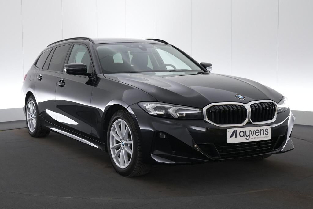 (2DAS246) BMW 3 TOURING, https://public.car-pass.be/vhr/32b602a5-914f-448e-9885-c06c23fdc80d, 136 pk, Zwart, Bedrijf