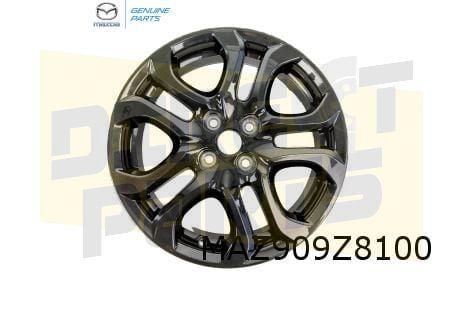 Mazda 2 velg alu. (5.5J x 16") (Road wheel black metallic) (, Neuf, -, Véhicule de tourisme, -