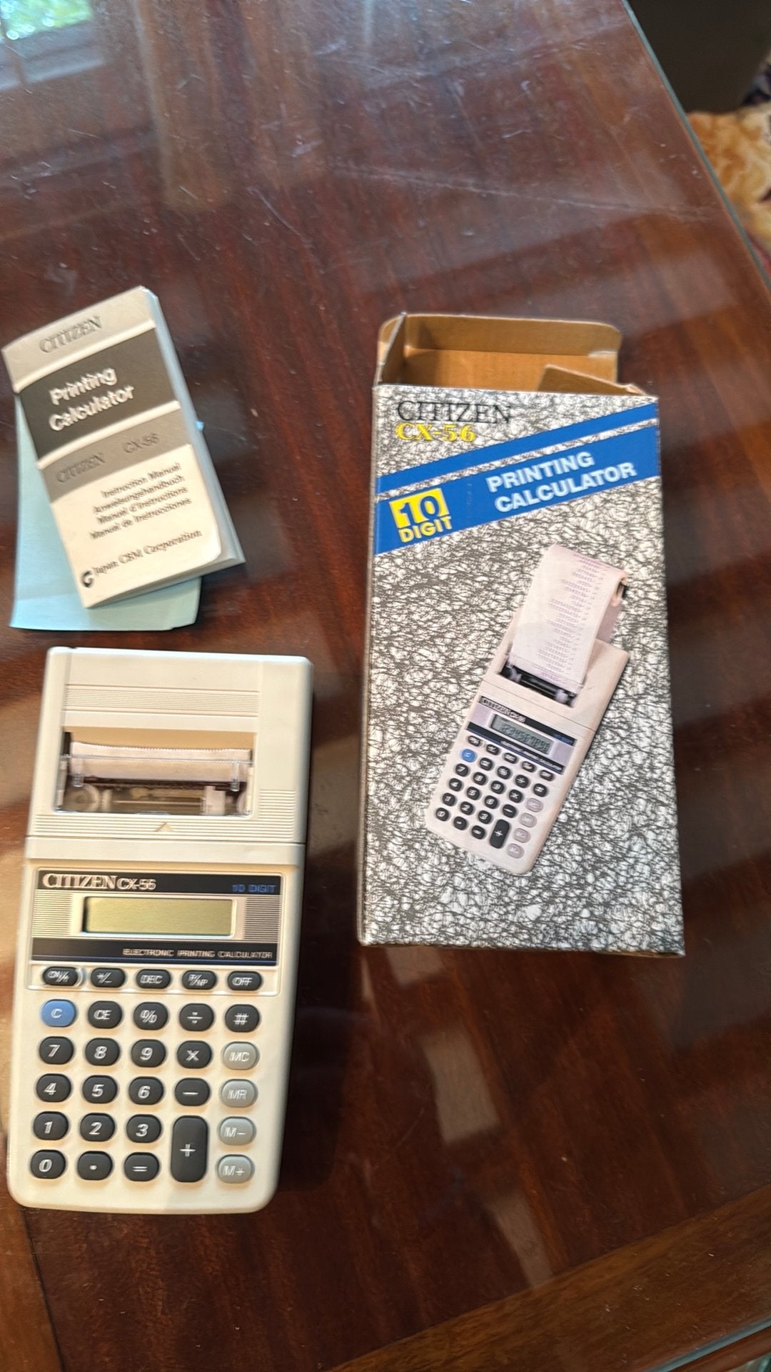 Printing calculatrice citizen, Enlèvement, Comme neuf
