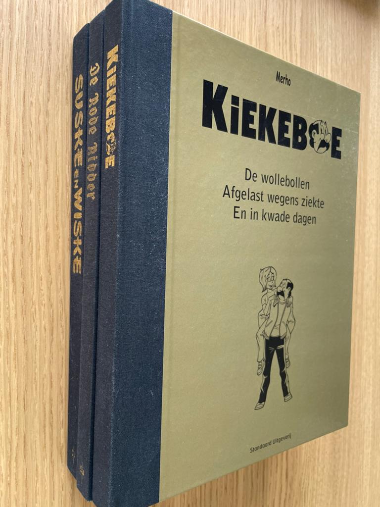 Suske & Wiske - Rode Ridder - Kiekeboe - GOUDEN UITGAVE, Verzenden, Zo goed als nieuw