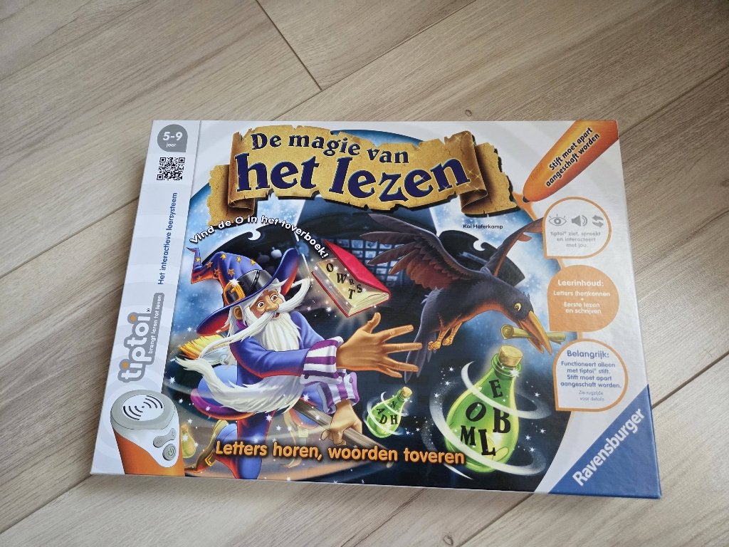 tiptoi spel De Magie van het Lezen - Ravensburger, Enfants & Bébés, Jouets | Éducatifs & Créatifs, Enlèvement, Comme neuf